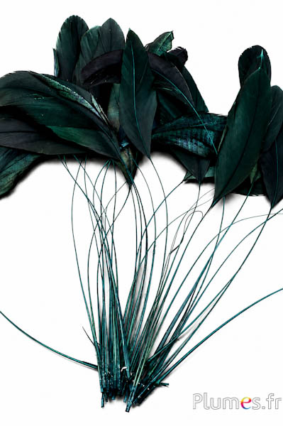 Coquetips - 12-17 cm - smeraldo-nero